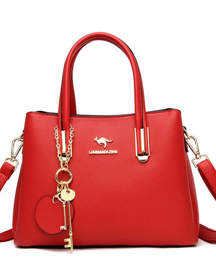 Versatile Lychee-Texture Women’s Tote - gaviara