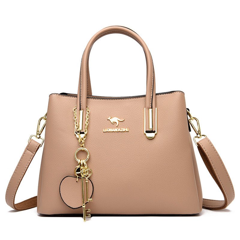 Versatile Lychee-Texture Women’s Tote - gaviara