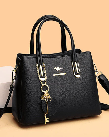 Versatile Lychee-Texture Women’s Tote - gaviara