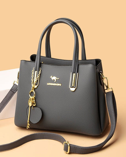 Versatile Lychee-Texture Women’s Tote - gaviara