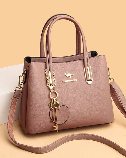 Versatile Lychee-Texture Women’s Tote - gaviara