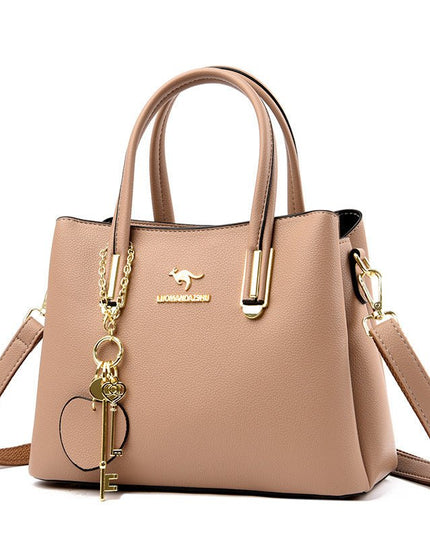 Versatile Lychee-Texture Women’s Tote - gaviara