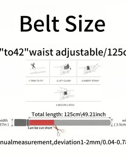 Versatile Men’s Fashion Belt - gaviara