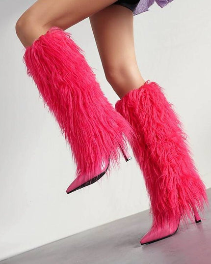 Women's Boots With Tassels - gaviara
