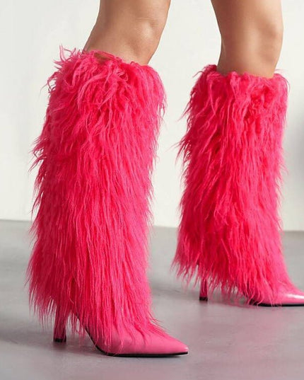 Women's Boots With Tassels - gaviara