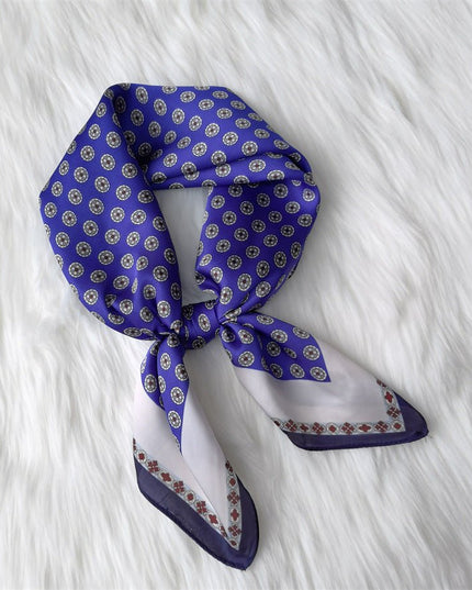 Women’s Satin-Feel Silk Scarf - gaviara