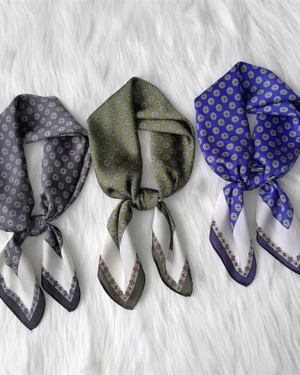 Women’s Satin-Feel Silk Scarf - gaviara